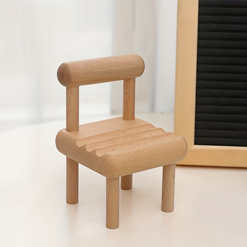 1 Pièce Support Pour Téléphone En Forme De Mini Tabouret Décoratif