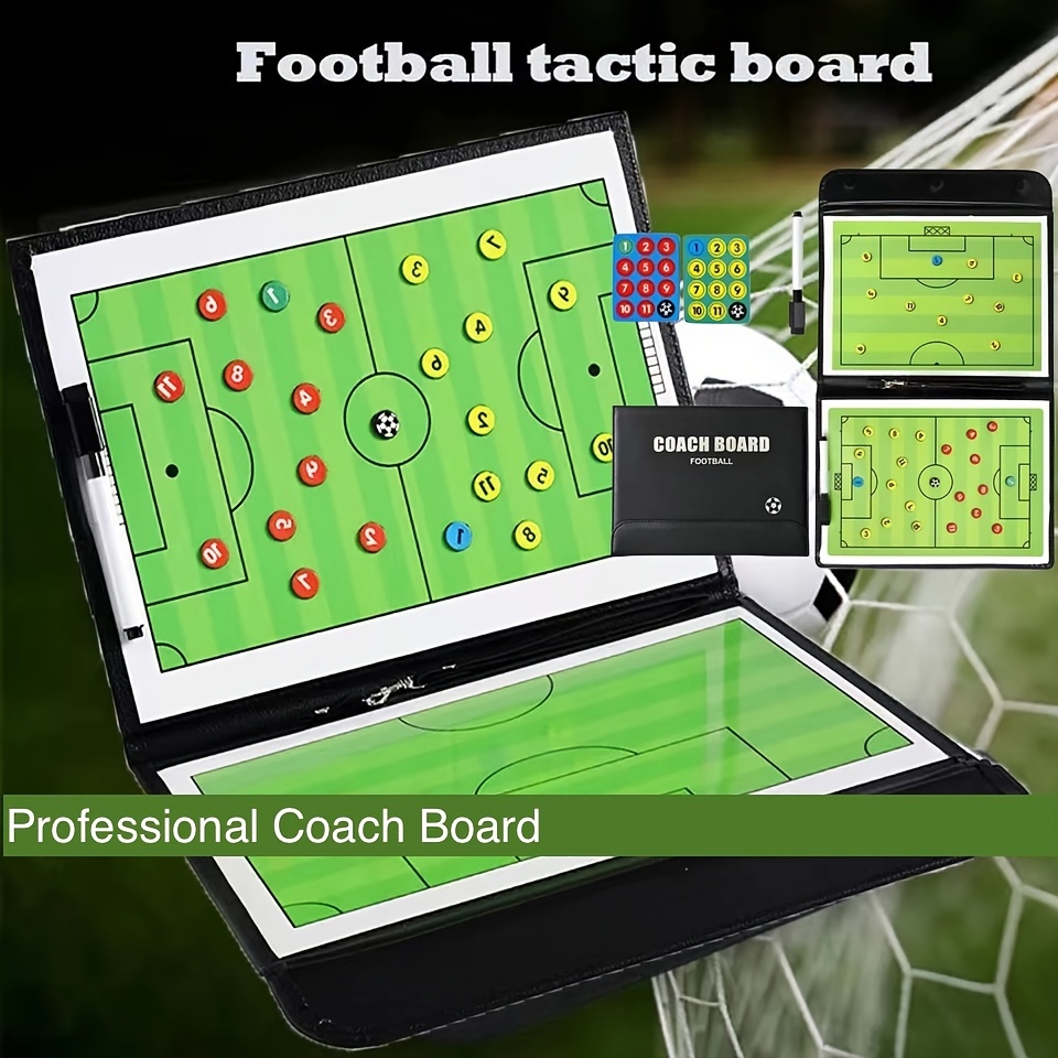 Tableau tactique de football portable aide à l'entraînement