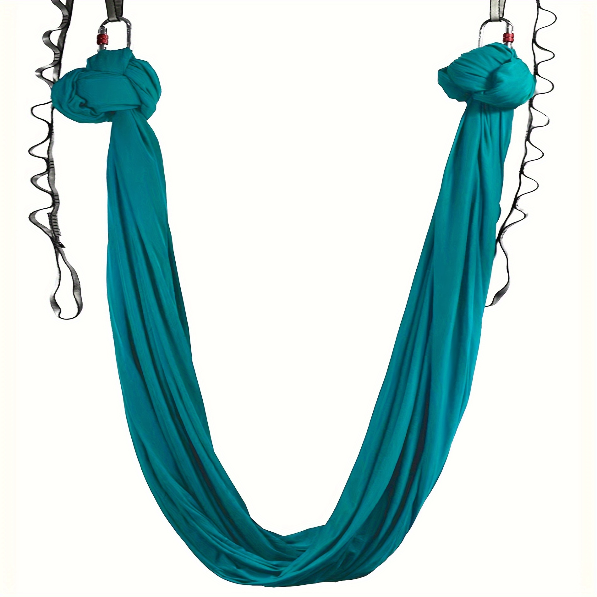 Image of 1set Yoga Hammock Set (all Hardware Included), Aerial Yoga,elastic Fabric Hammock. Cuddle Indoor Outdoor,hanging Hammock For Yoga,camping,picnic