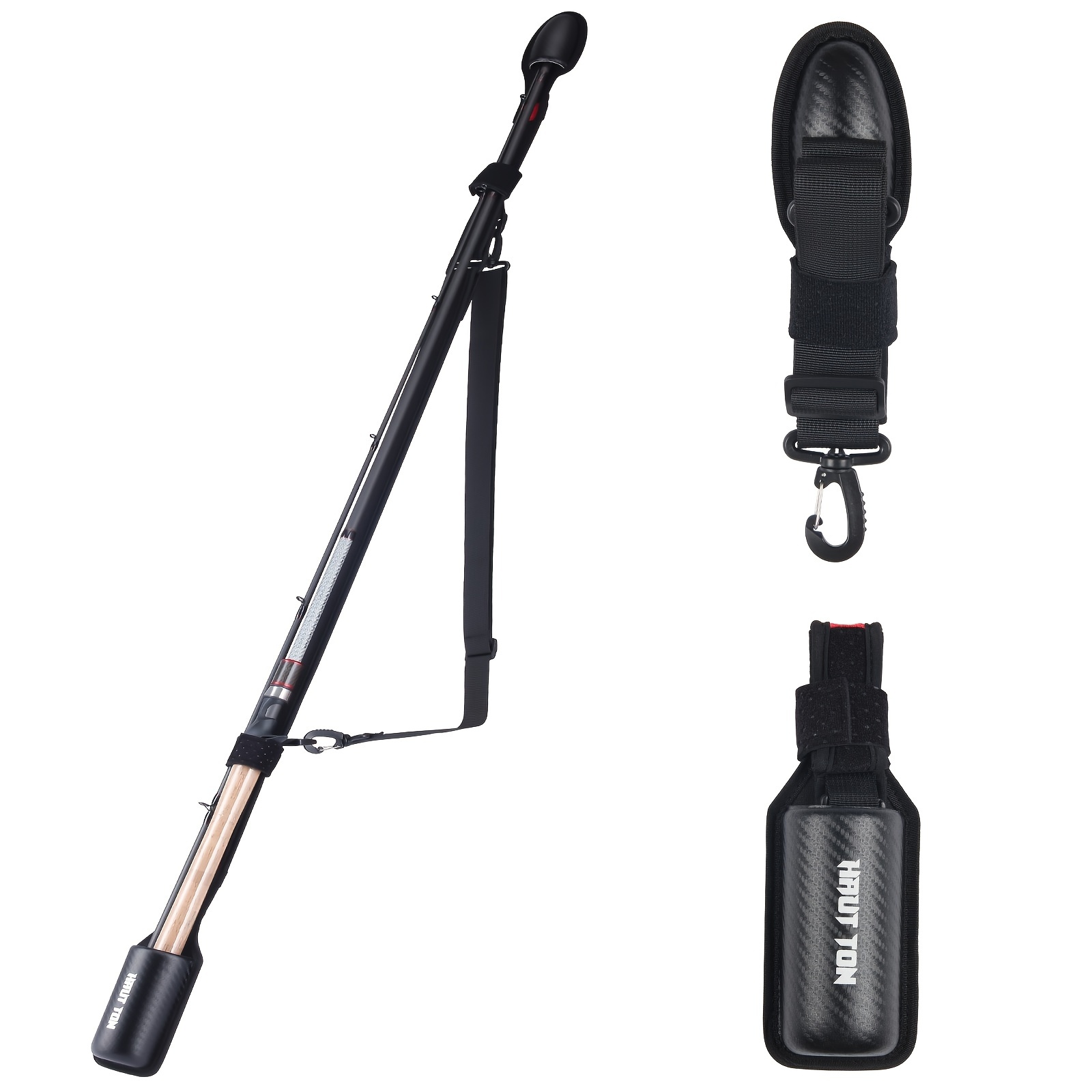 Lightweight Adjustable Fishing Rod Carrying Case - Temu