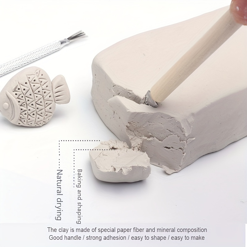 Sculpting Clay Clay Air dry Clay Diy Modeling Ceramic - Temu