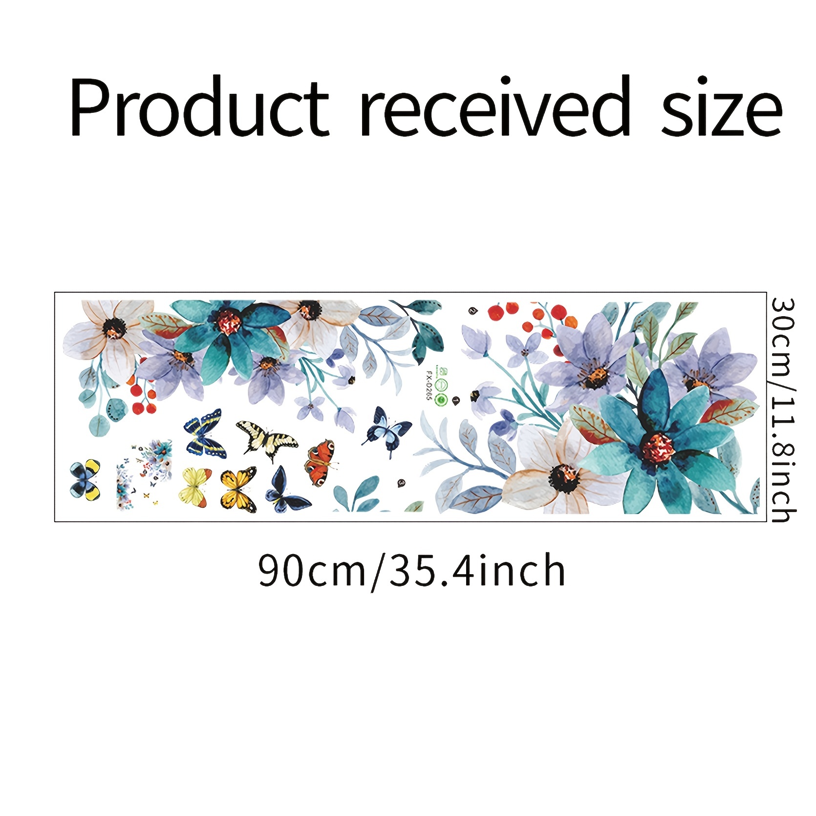 Watercolor floral composition flower wall decor - TenStickers
