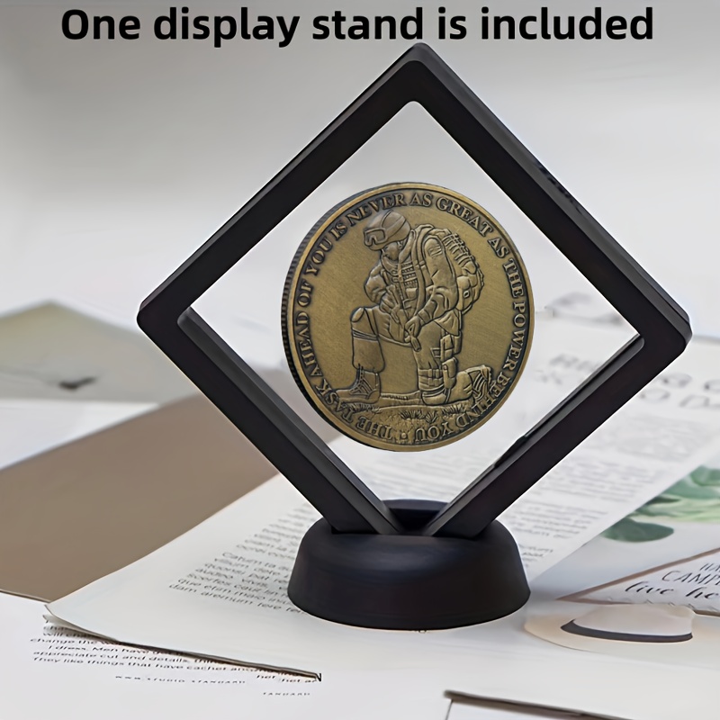 Présentoir pour une médaille / Desktop Acrylic Single Medal Display -   France