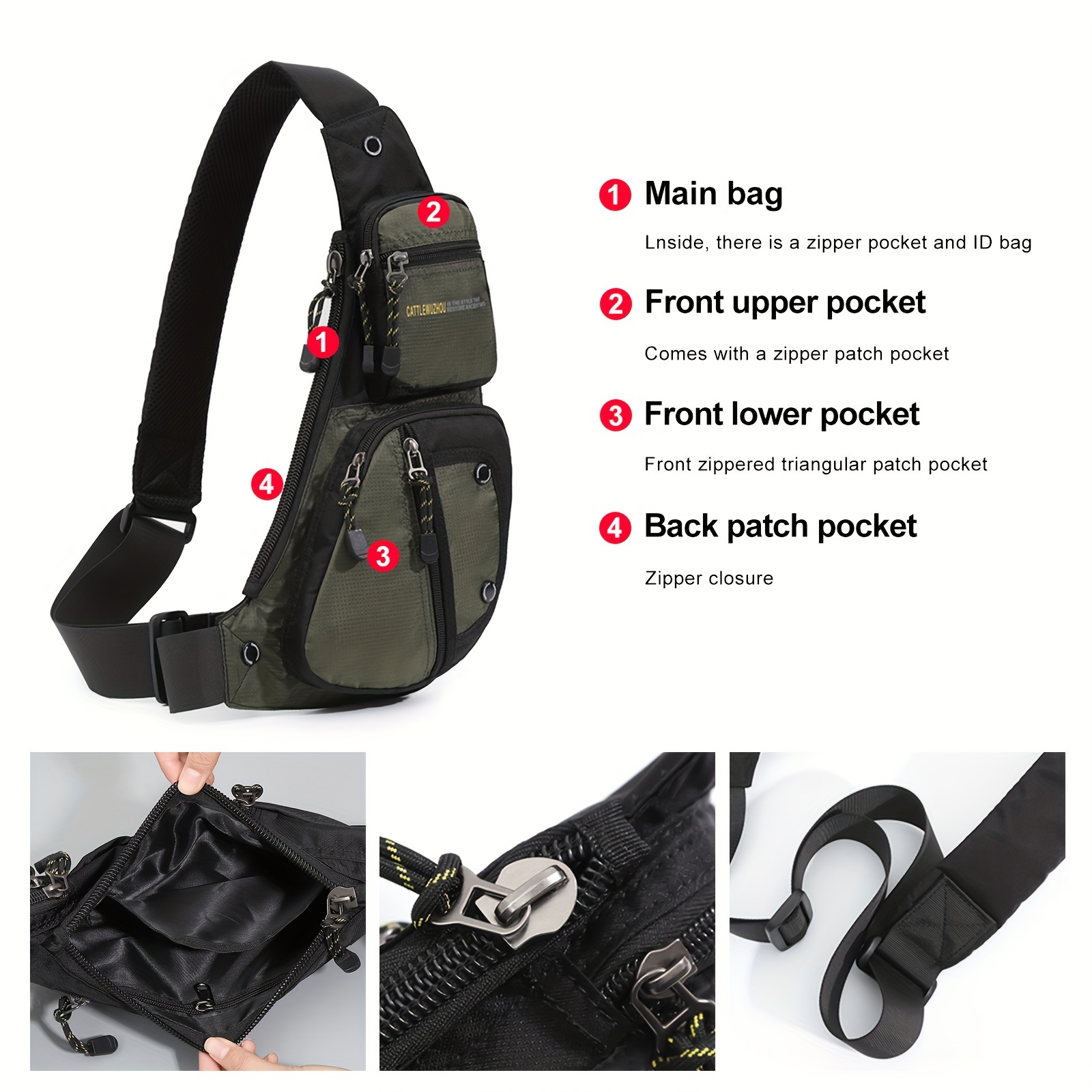 Anti Pocket Tote Shoulder Handbags Multipurpose Crossbody Bag