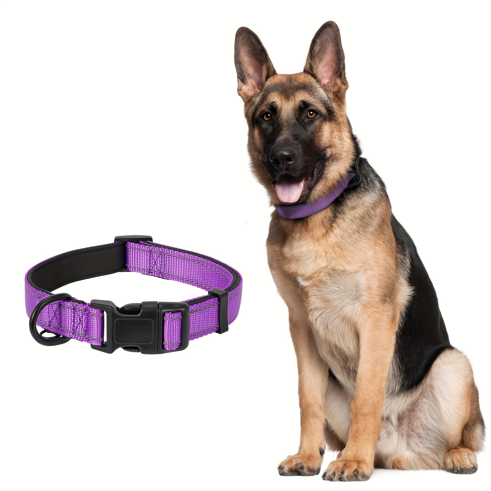 Soft Adjustable Dog Collar For Small And Medium Dogs - Comfortable