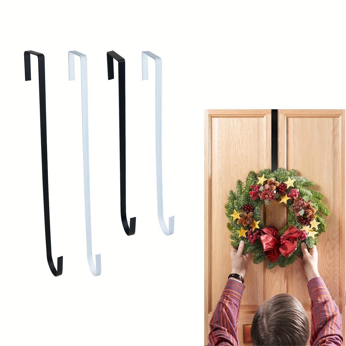 Door Hooks For Wreath - Free Returns Within 90 Days - Temu United