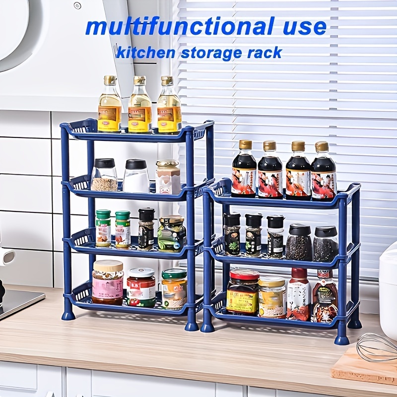 Kitchen Shelf Countertop Multifunctional Multi-Layer Large Capacity