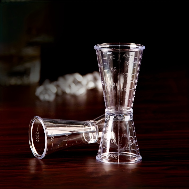 1pc, Resin Jigger, Shot Measure Cocktail Jigger, Spirit Measure Cup, Double  Drink Measures Cups For Bar Party Wine Cocktail Drink Shaker, Bar Accessor