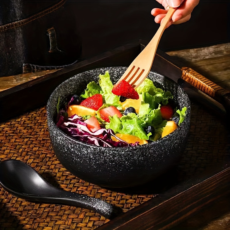 Salad Bowl Japanese Ramen Bowl Household Large Bowl Soup - Temu United  Kingdom