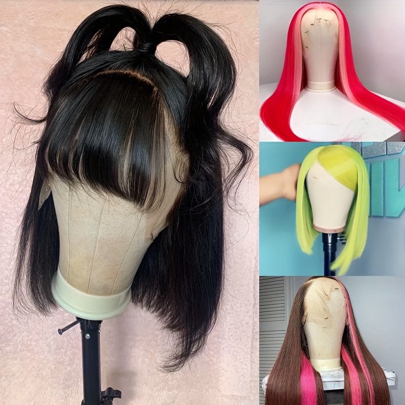 Canvas Head For Wigs Canvas Block Head Salon Styling Head - Temu