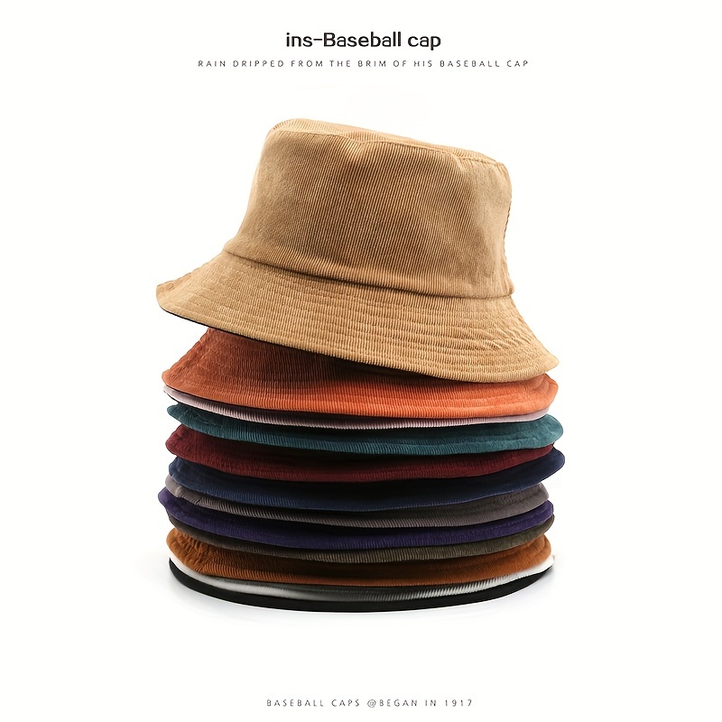 1pc Mens Washed Bucket Hat Fishman Hat 6 Colors Available Ideal Choice For  Gifts, High-quality & Affordable