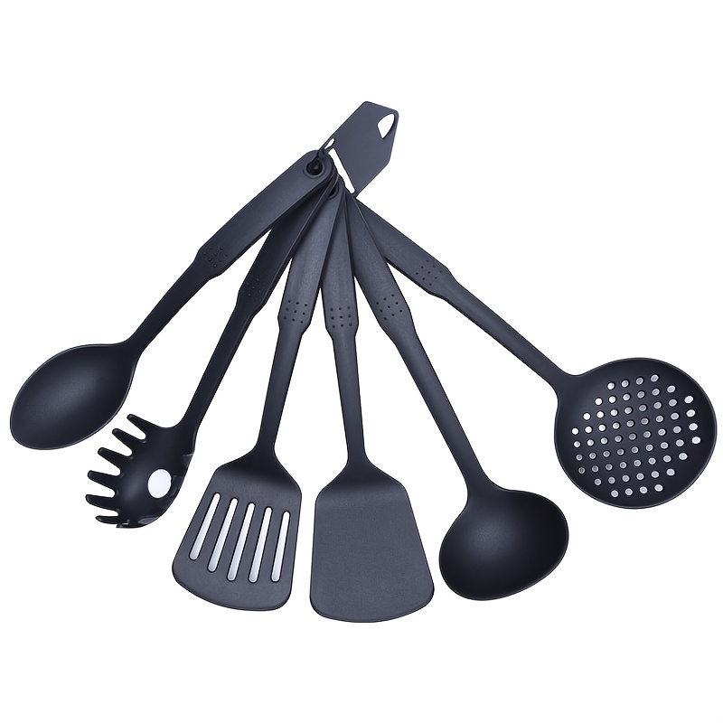 6pcs Nylon Kitchen Utensil Set Suitable For Non-stick Cookware