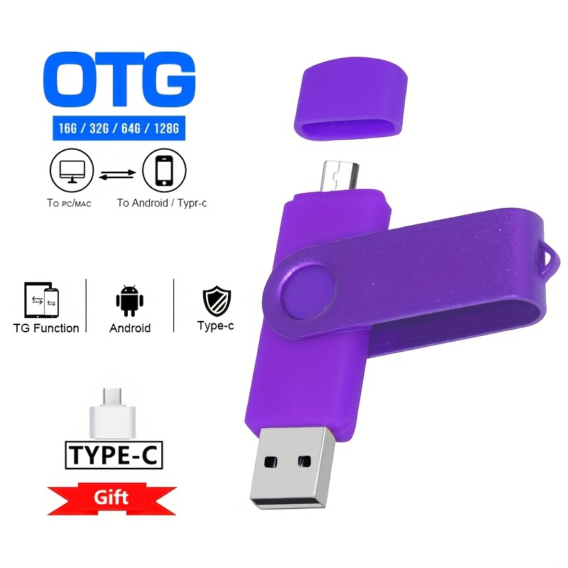 Clé USB 3.0 32 Go 1 To, Clé USB 128 Go Pour IPhone/Android PC Type C,  Mémoire Flash USB Stick - Temu Belgium