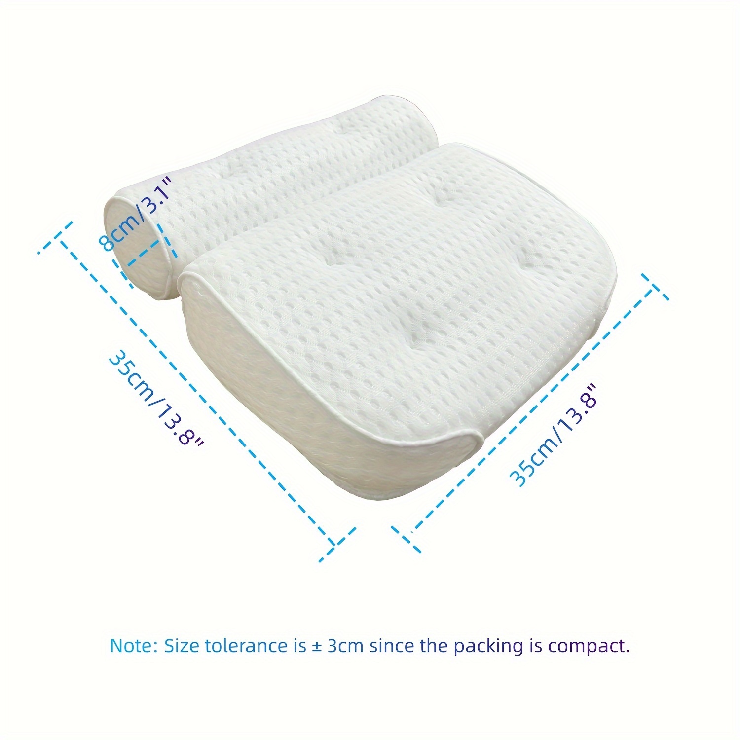 Non-Slip Bathtub Mattress Cushion with Large Suction Cups, Luxury BathBed  Bath Pillow and Spa Cushion for Full Body Comfort, Full Body Spa Bath  Pillow