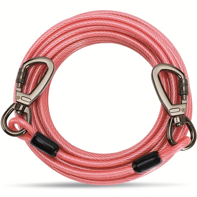 Heavy Duty Tie Out Cable for 10-50FT Dog Leashes