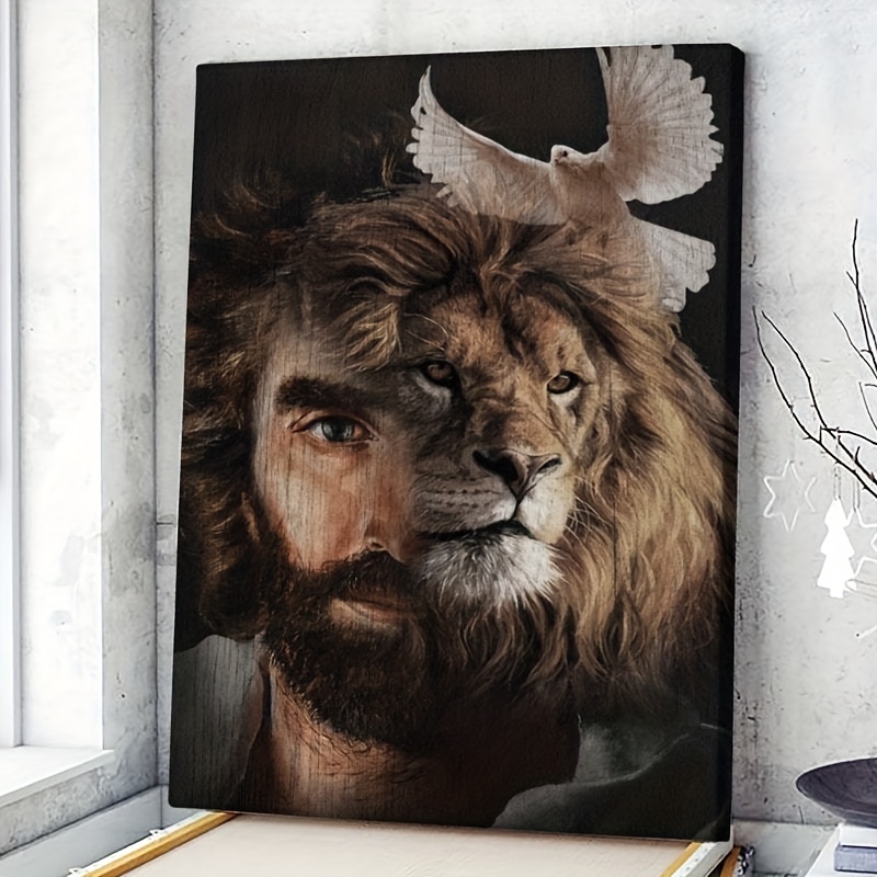 Lion And Lioness Wall Decor Temu Canada