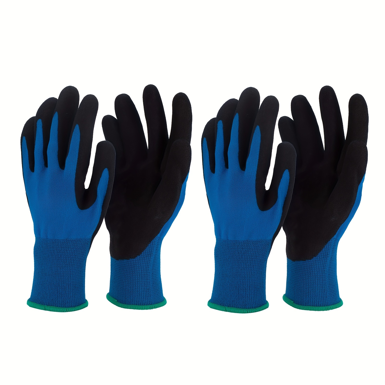 Gardening Gloves For Men And Women Breathable Rubber Coated - Temu