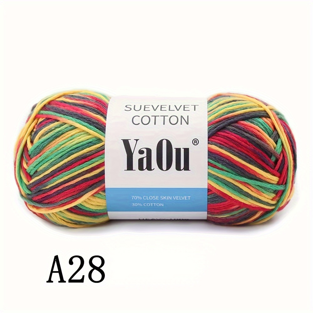 8ply Soft Yarn Gradient Color Yarn For Crocheting - Temu