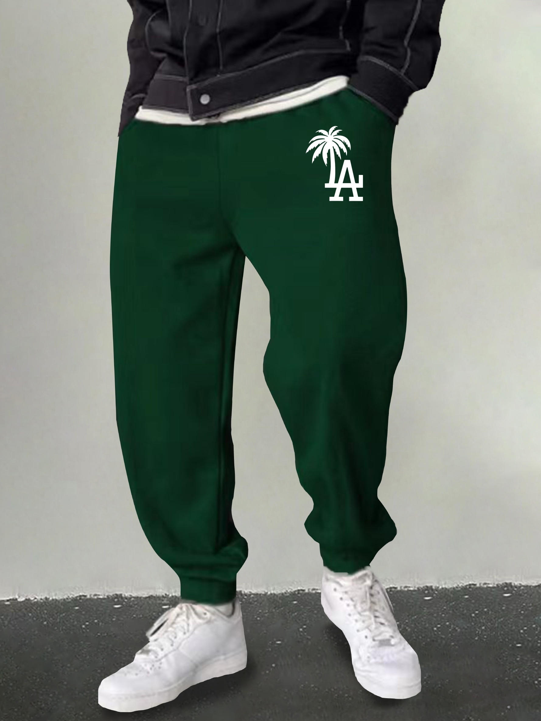 Pantalones Chándal Estampado N.º 23 Hombre Joggers Holgados - Temu Mexico