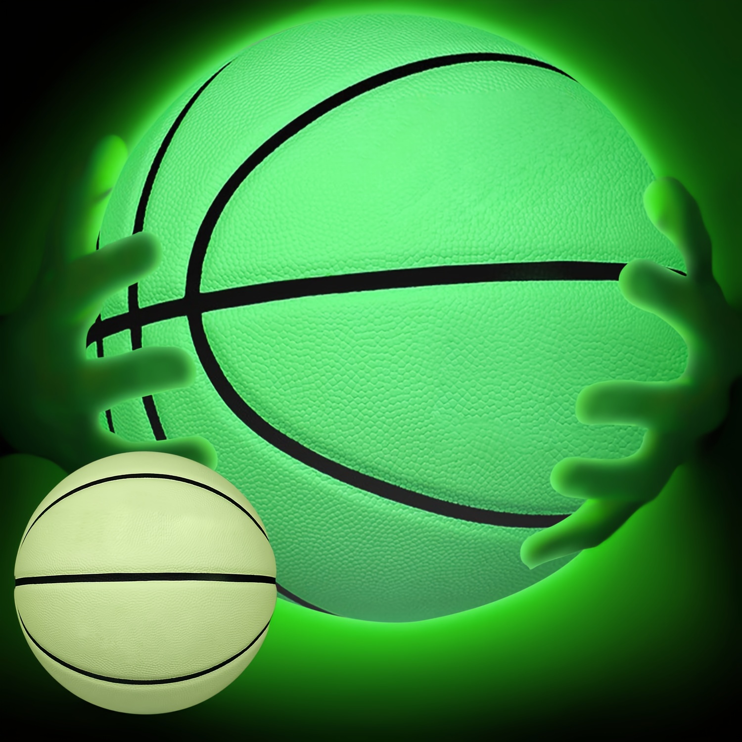 Size 7 Luminous Basketball PU Wear-resistant And Durable Gift