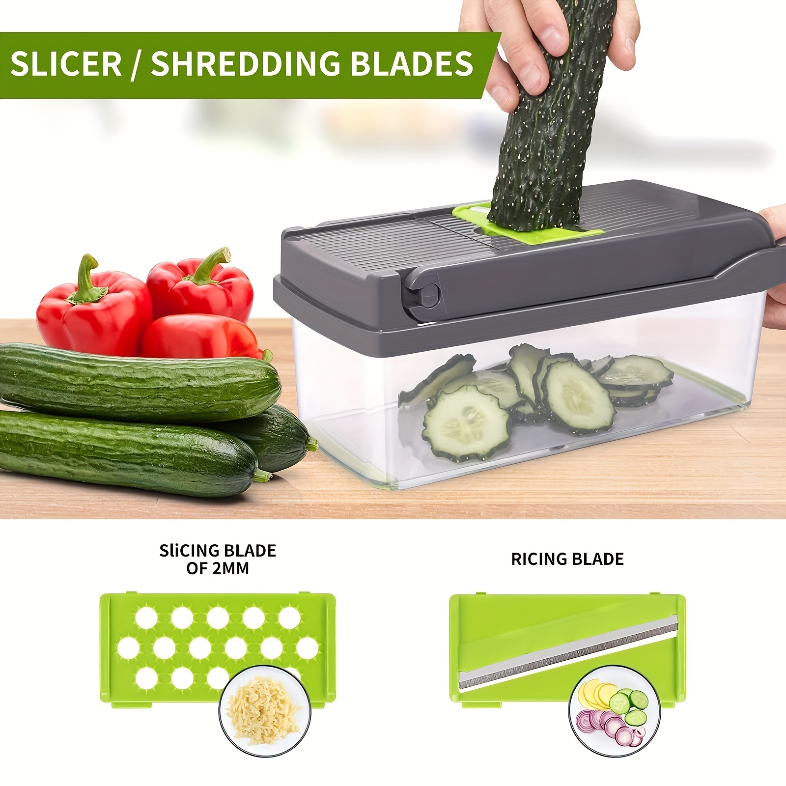 Kitchen Master Multipurpose Slicer/Dicer with Peeler Tool – Cookware Outlet