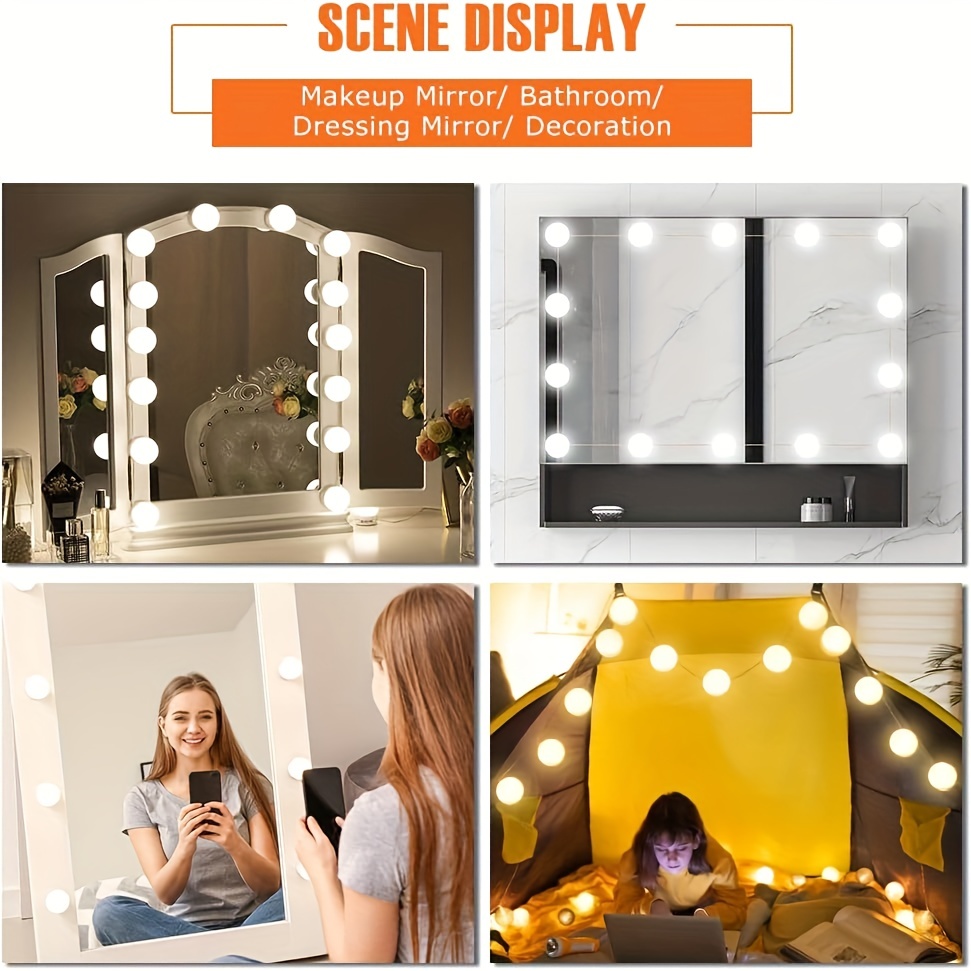 Vanity mirror Light ( Ampoules led miroir ) fournit à votre pièce une