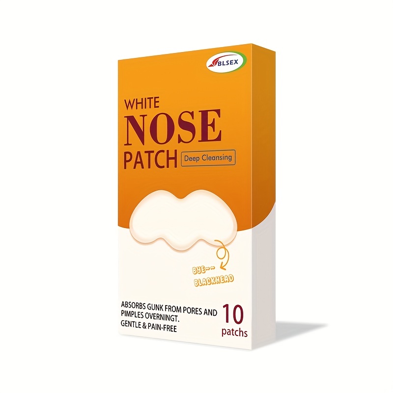 10 Pcs Blackhead Nose Patch Pack Clean Blackhead Nose Mask