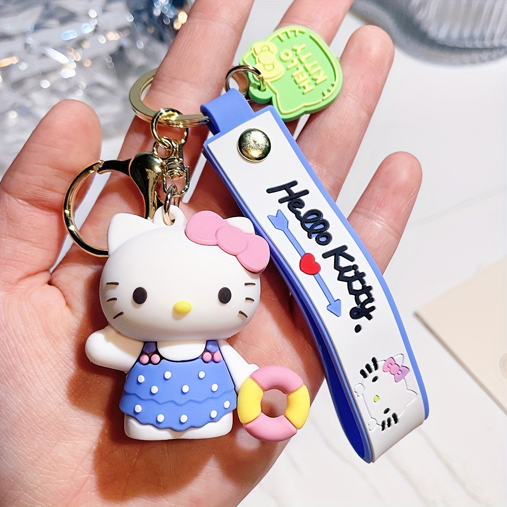 8 PZ Bomboniera Compleanno Gadget Portachiavi Hello Kitty - Kartoflak