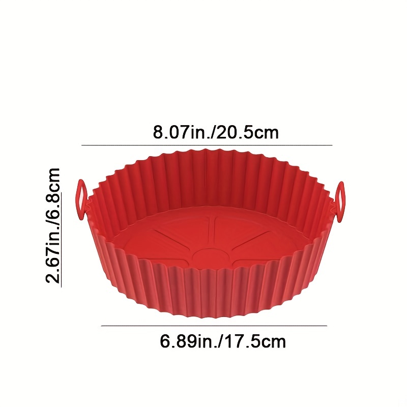 3 Piezas Forros Silicona Freidora Aire (6.89'') Ollas - Temu