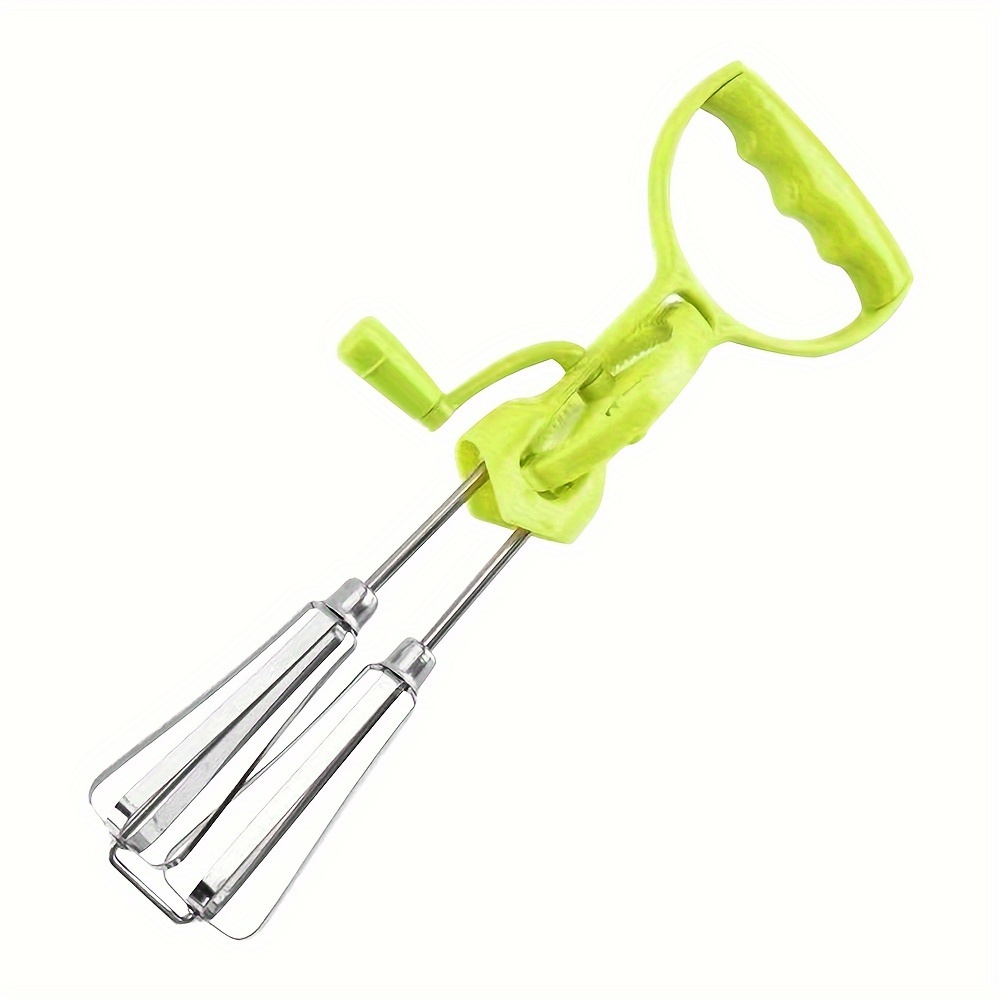 Stainless Steel Manual Egg Beater Double Rotating Jam Mixer - Temu