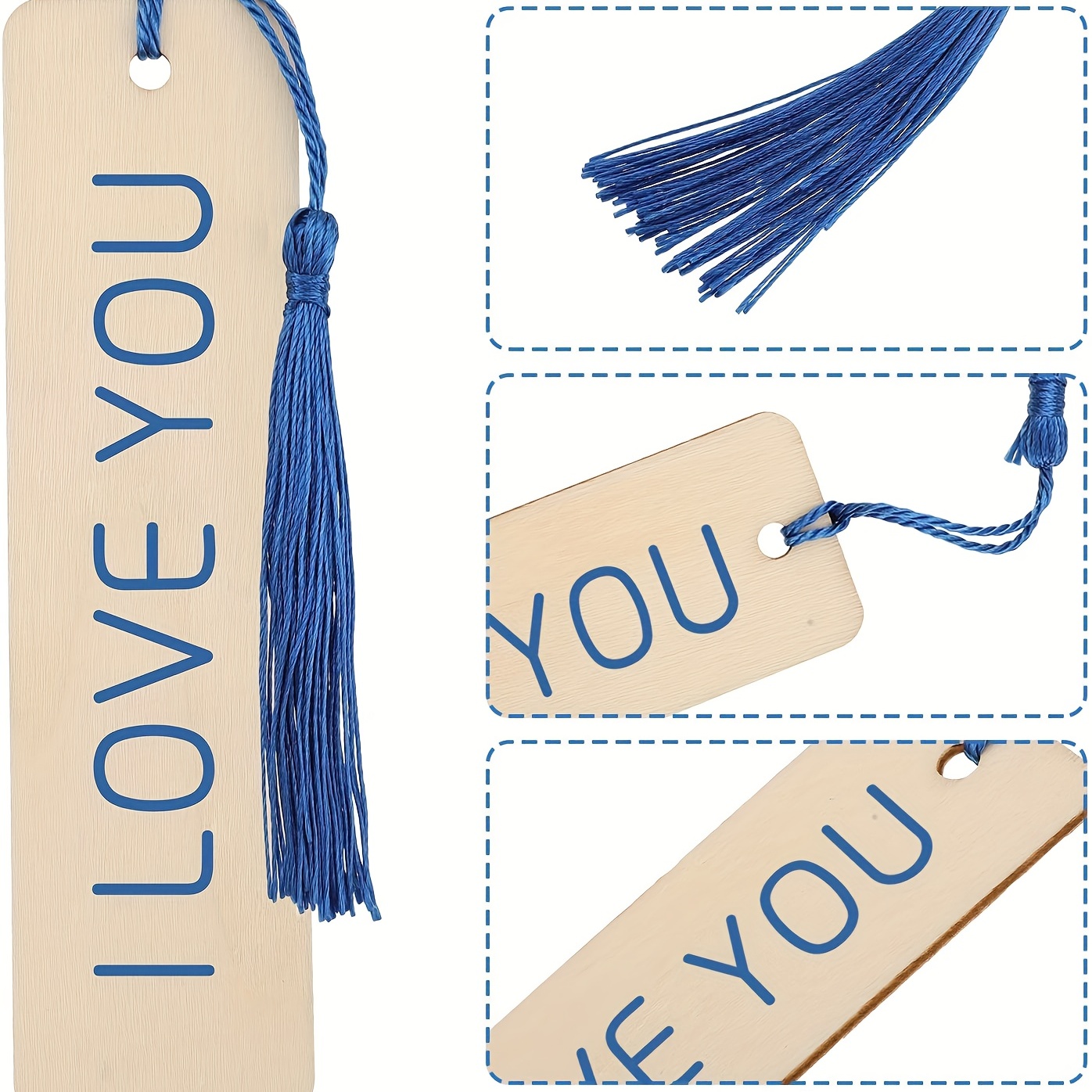 Colorful Diy Bookmarks Tassels Perfect For Classroom - Temu
