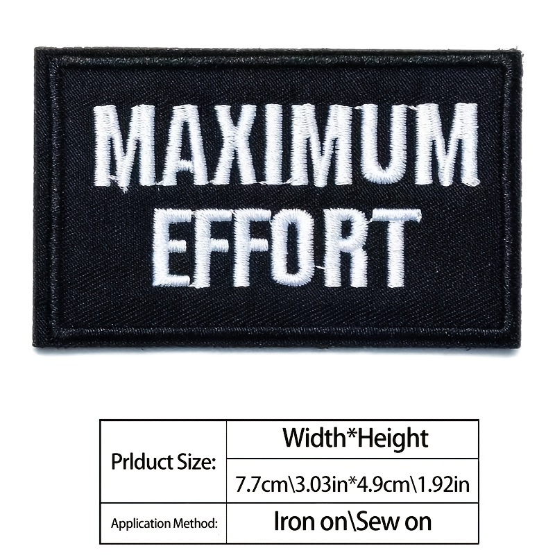 Embroidery Hook Badge Patches For Men Military Tactical - Temu