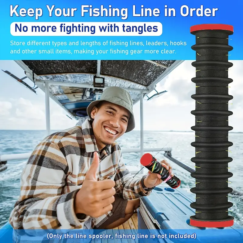 free Fishing Line Organized Rigger Walleye Fishing - Temu Canada