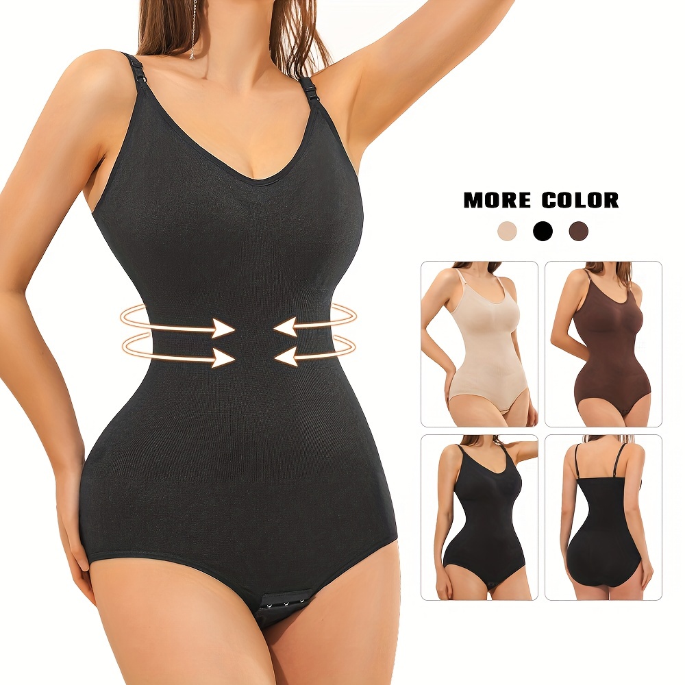 Shape Your Figure With Womens Bodysuit Full Body Shapewear - Temu
