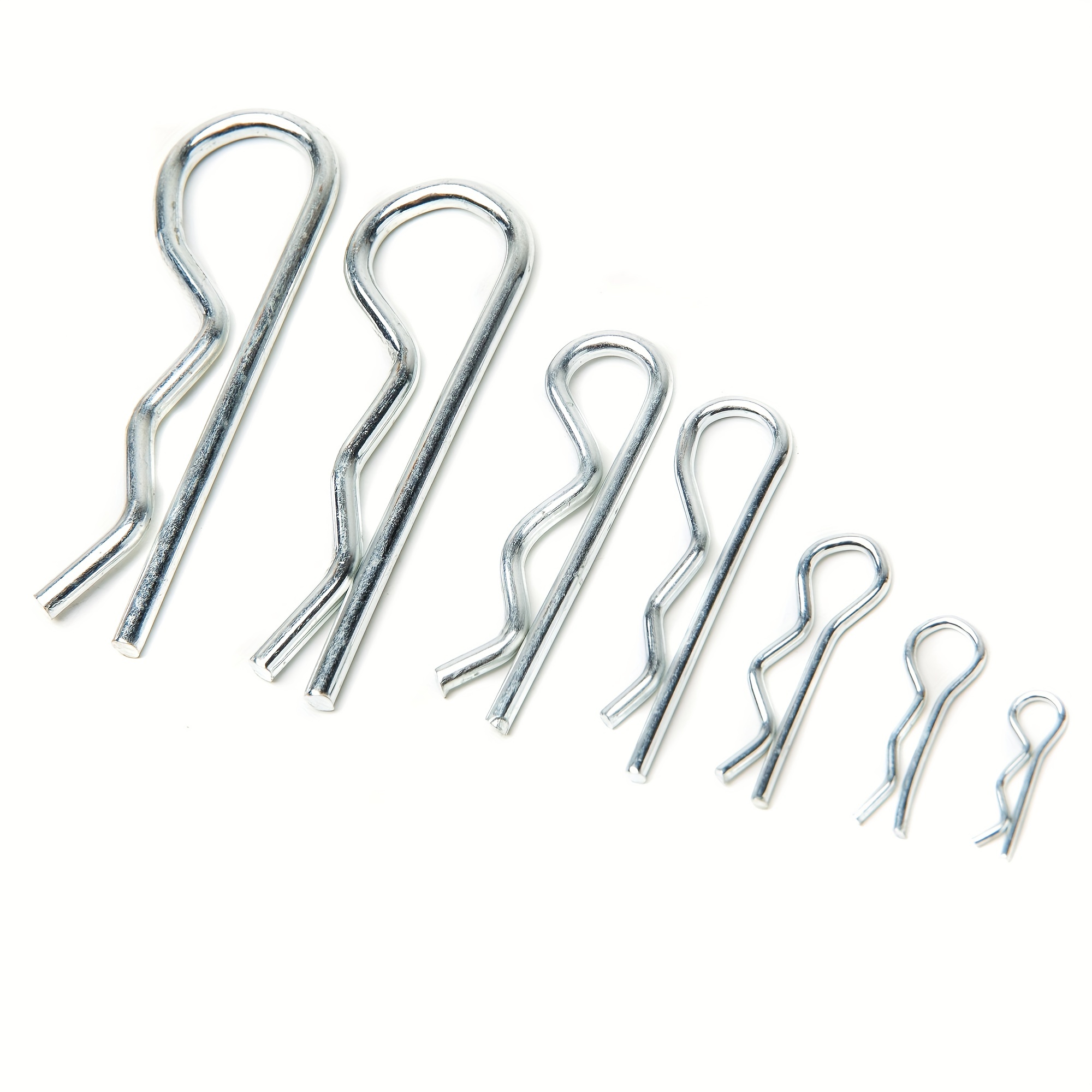 115pcs Hitch Pin Clip R Clips Retaining Pins Tractor Cotter Pin Hair Pin  Assortment Spring Clip Retainer Pins Hitch Keeper Pins Kit For Dolly  Pins/Tra