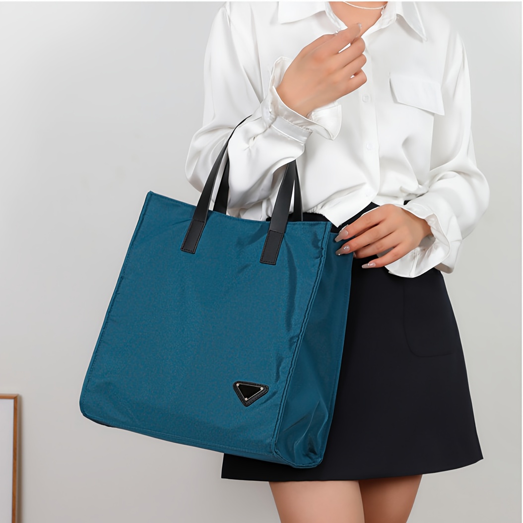 Tote Bags For Women Leather Casual Large Capacity Handbags Solid