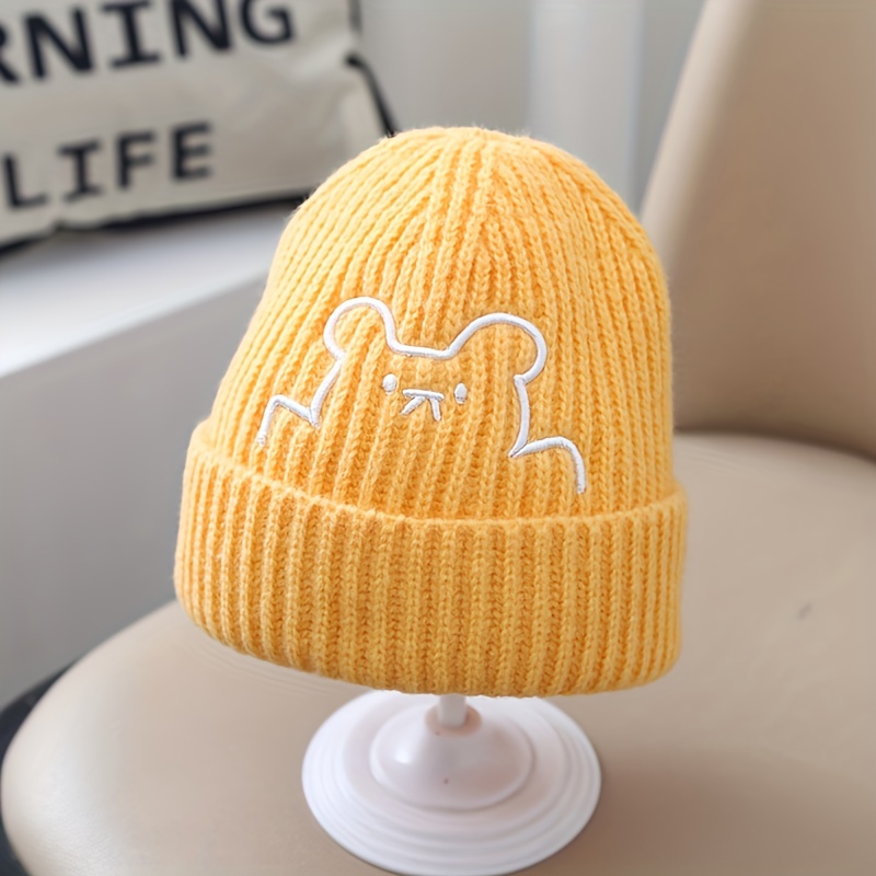 Cappello Invernale Caldo Passamontagna Orso Bambini 1 Pezzo - Temu