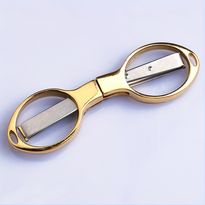 ORJD Foldable Fishing Scissor Portable Carbon Stainless Steel Knot