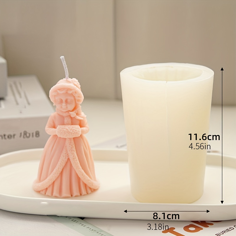 1pc Mushroom House Candle Silicone Mold For Diy Wax, Gypsum, Aroma Therapy  Home Decoration