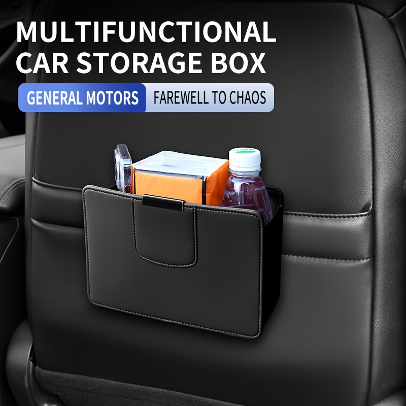 Car Storage Bag, Folding Car Storage Box, Car Seat Hanging