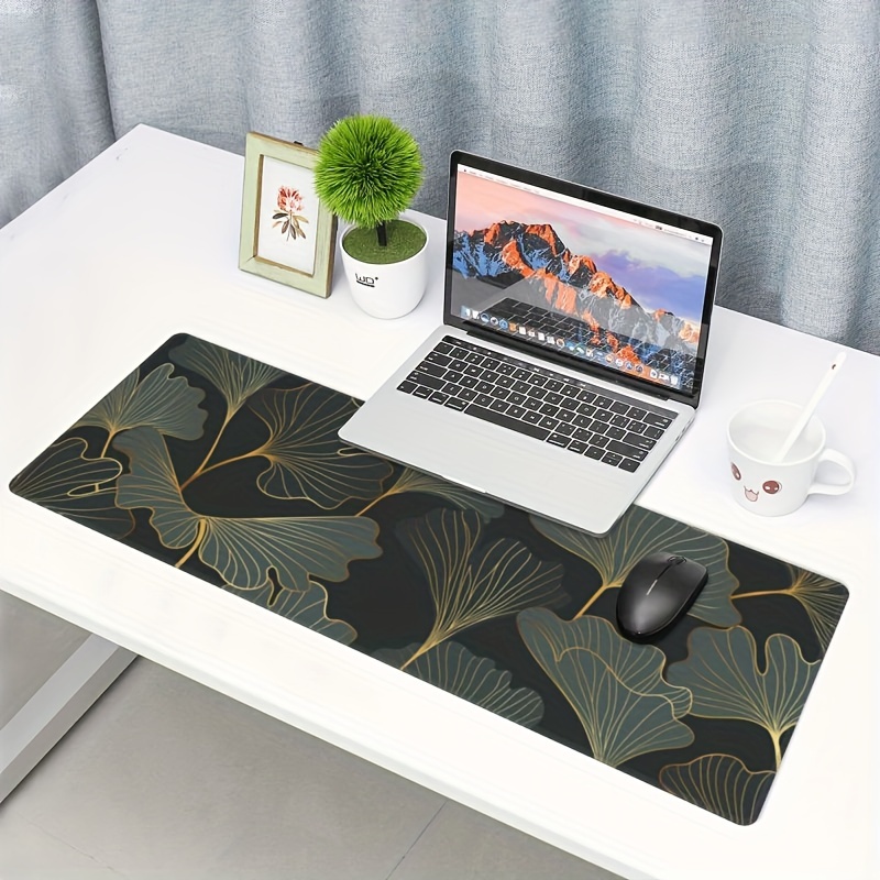 Large Extended Gaming Mouse Pad Mat, Stitched Edges Non-Slip Waterproof  Mousepad