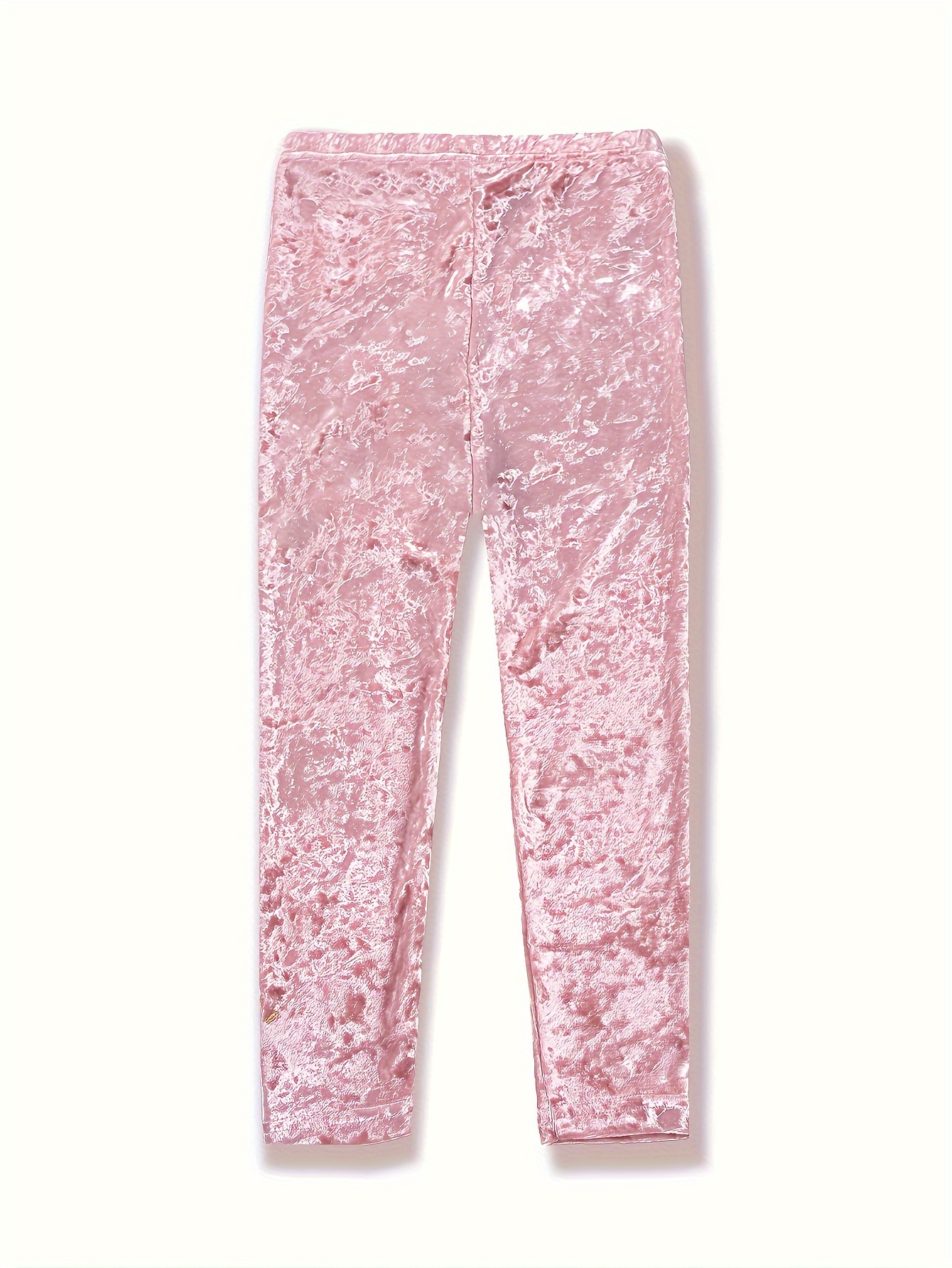 Pink Velvet Legging, Trousers