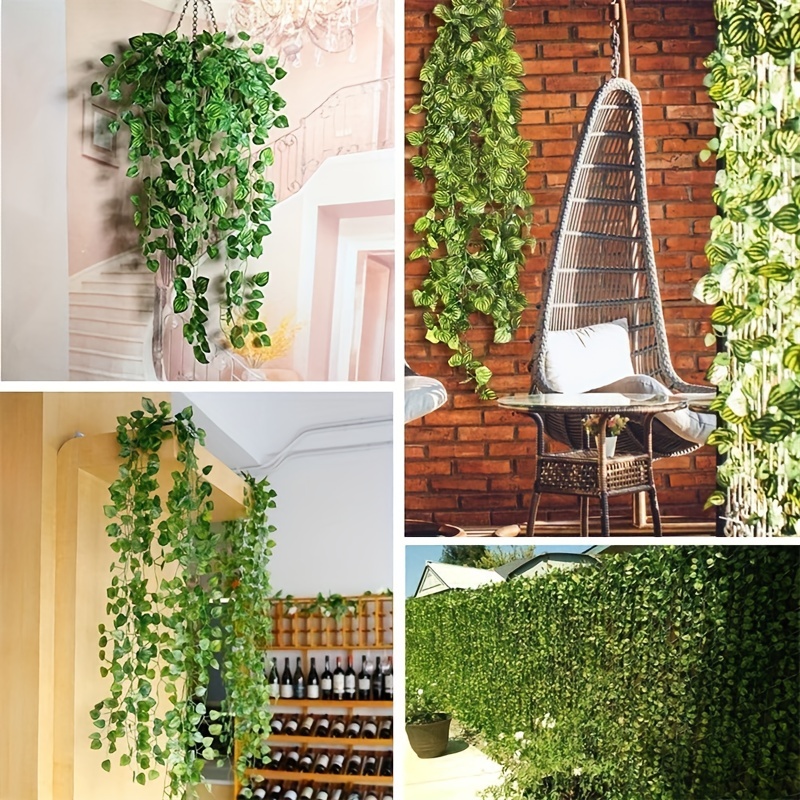 Artificial Ivy Leaves Plant Realistic Fake Vines - Temu