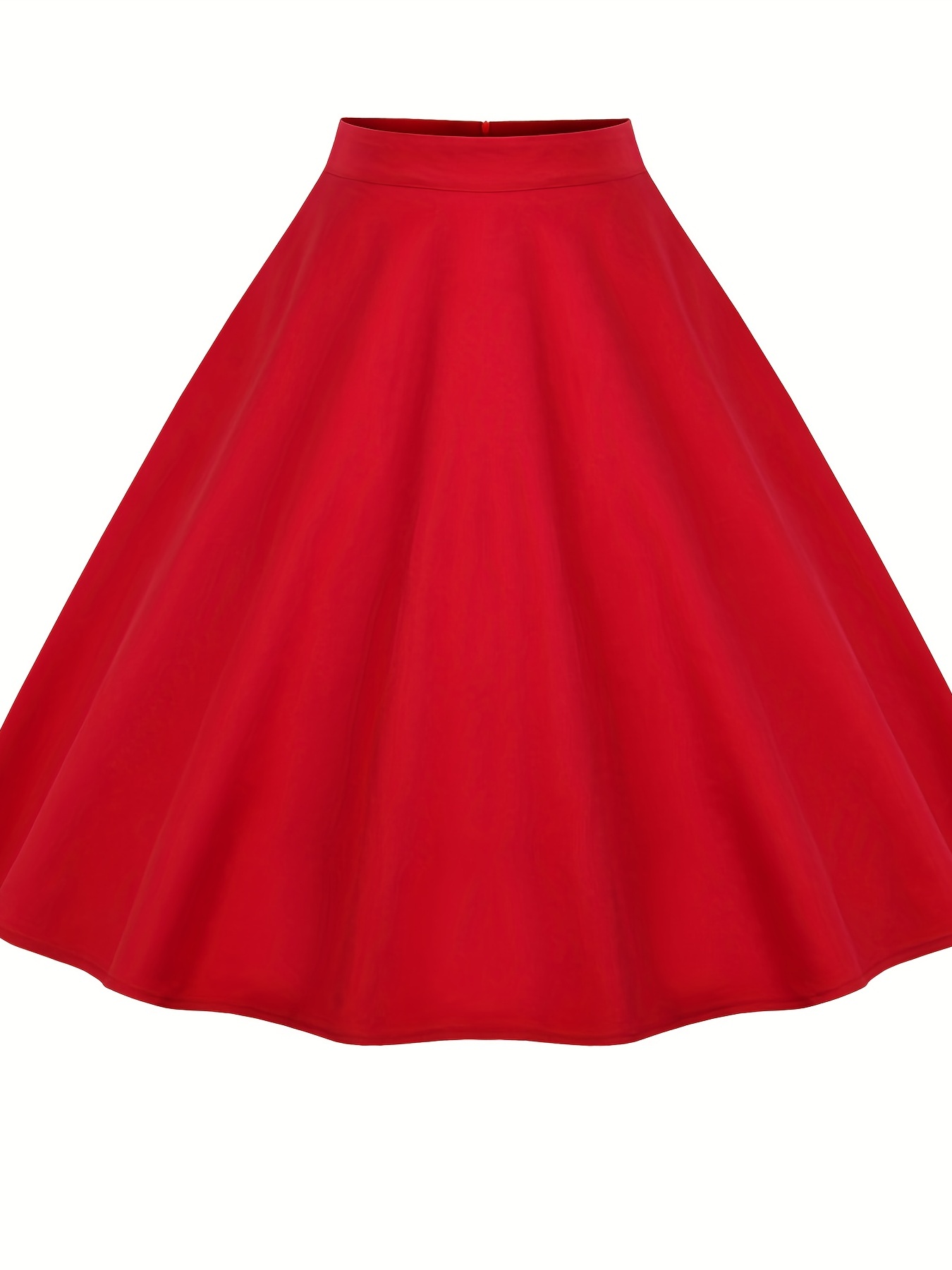 French Vintage Hepburn Skirt High Waist A Line Skirt Womens Skirts ...