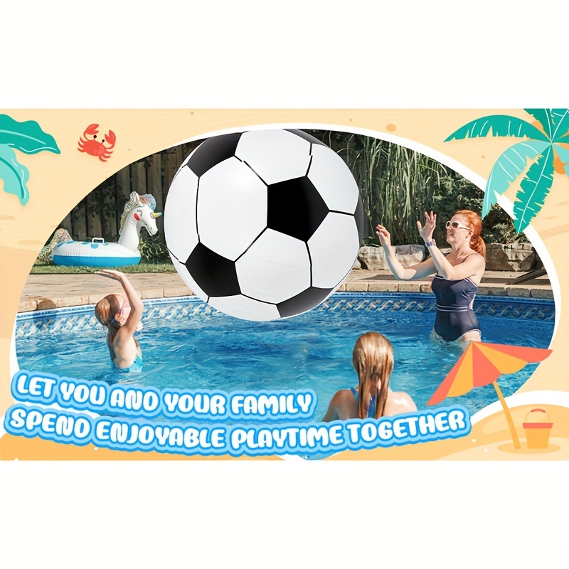 Giant Inflatable Football Large Inflatable Beach Ball Pool Temu