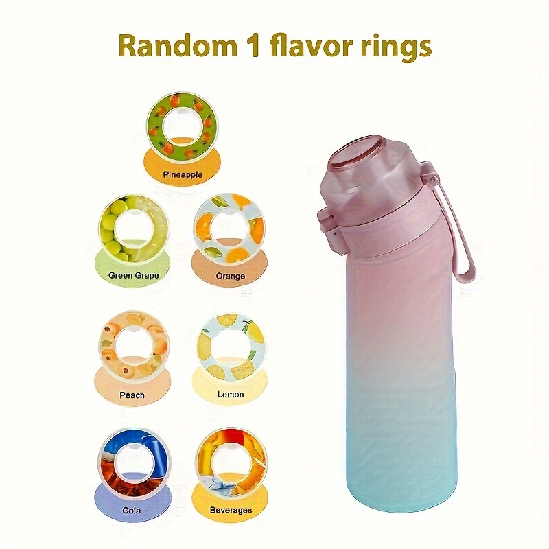 Sports Water Bottle With 1 Random Flavor Pod, Fruit Flavor Water Cups,  Portable Travel Water Bottles, For Camping, Hiking, Fitness, Outdoor Summer  Drinkware, Birthday Gifts, Single Flavor Pod Available - Temu