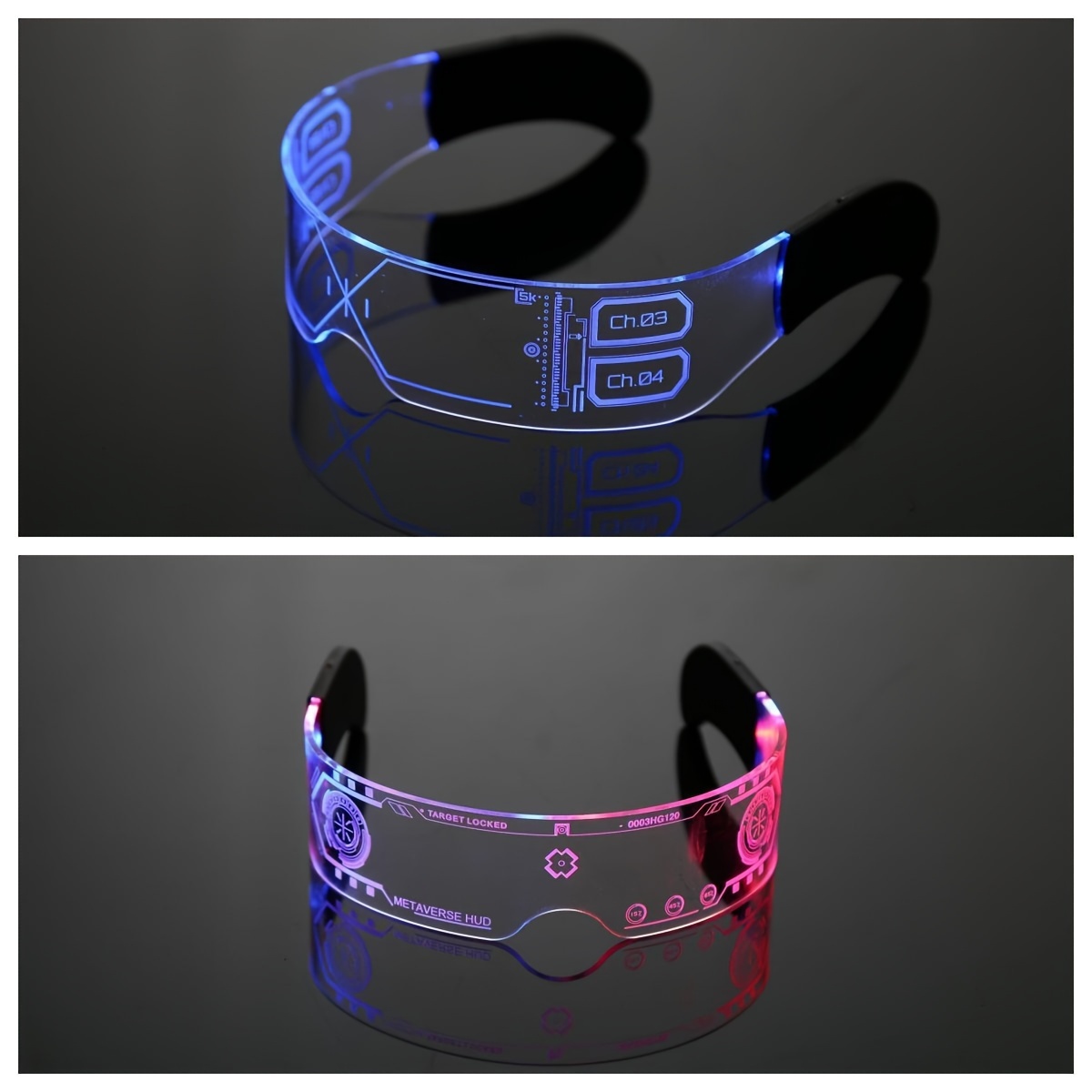 5pcs/10pcs LED Glow Bracelets Light Up Wristbands Flashing Wrist Bands Glow  in Dark Party Supplies for Concerts Festivals - AliExpress