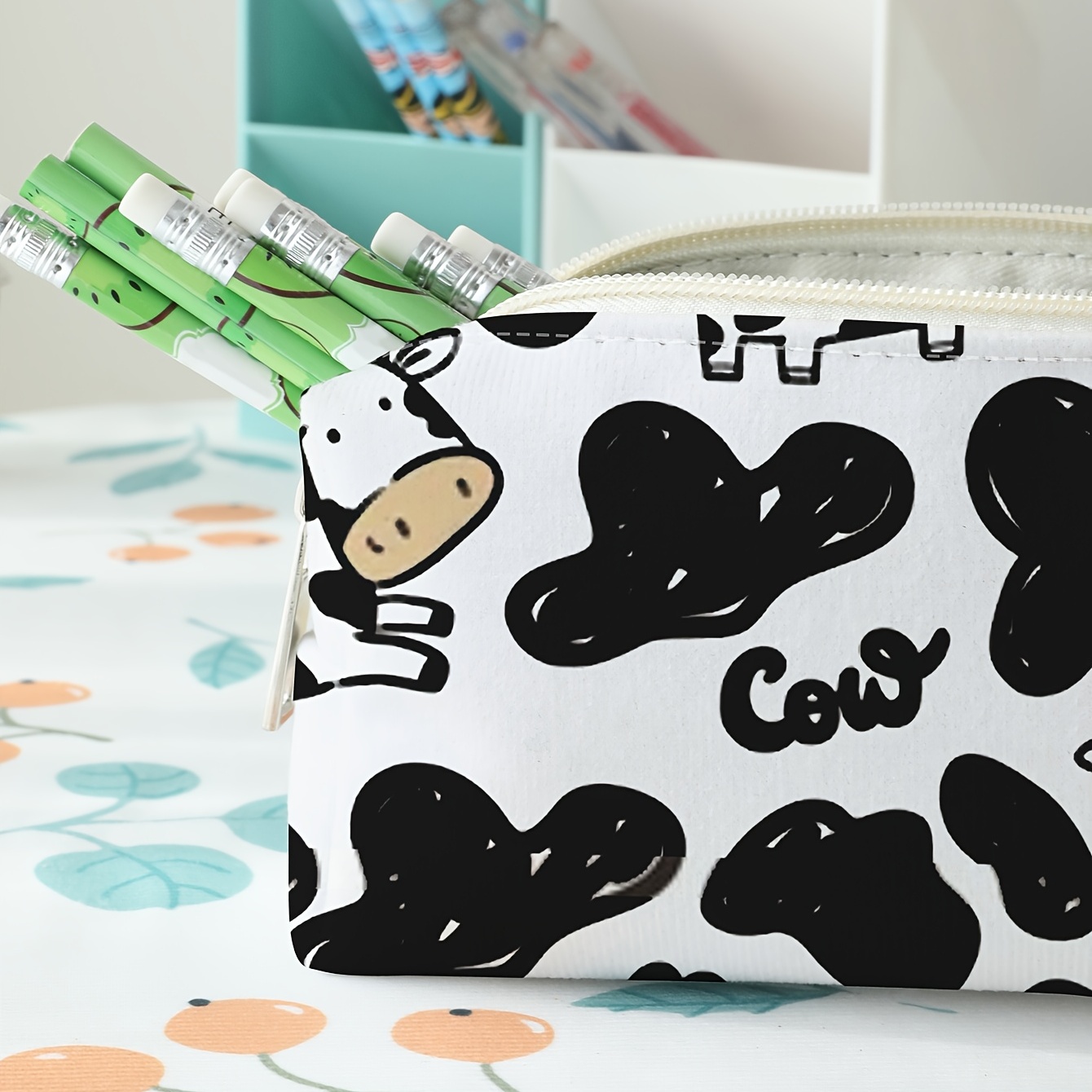 Large Capacity Pencil Case Stationery Simple Pen Bag Zipper - Temu