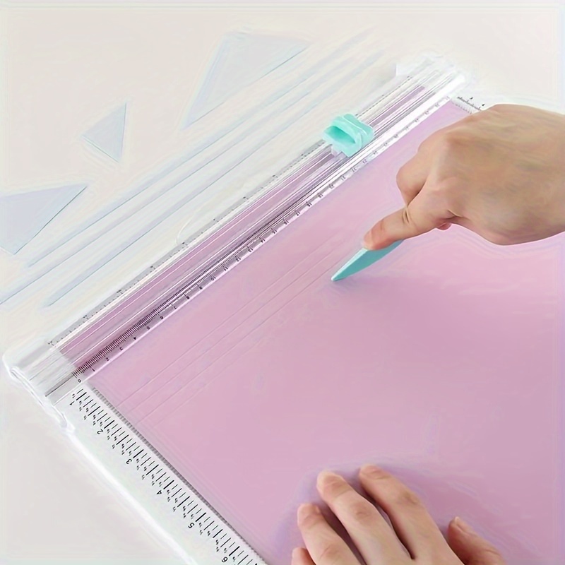 2pcs, Folder Paper Creaser Tool Plastic Bone Scoring Folding Creasing  Scrapbooking DIY Handmade Bookbinding Cards Tool, Metal Cutting Dies  Stencil For