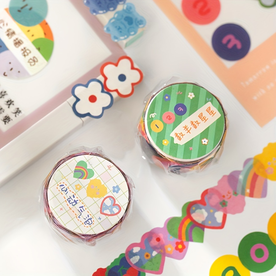 Cute Cartoon Washi Tape Adhesive Decorative Tape for Bullet Journal,  Planner, Arts & Crafts - China Diary Tape, Washi Tape